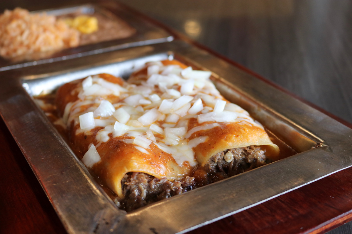 The Houston enchilada plate at Sylvia's Enchiladas. | Photo by Sylvia's Enchiladas