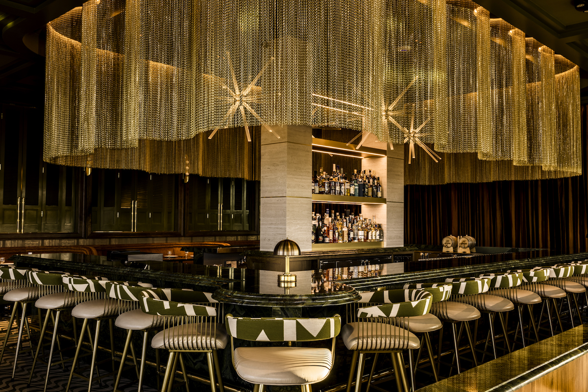 The glamorous bar at the Mont. | Photo by Samantha Marie Photography