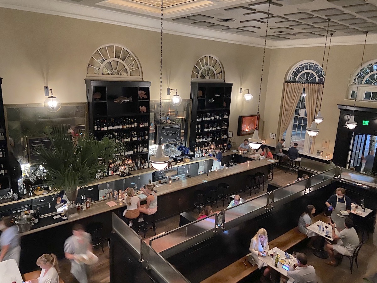 The dramatic dining room at the Ordinary is anything but. | Photo by Jenny Peterson