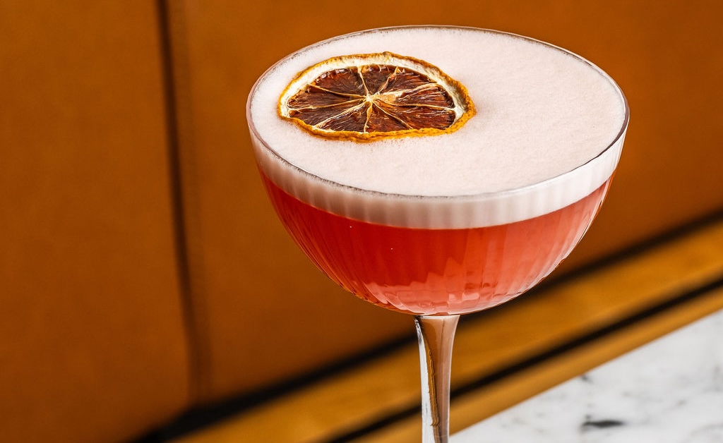 The Regalo Rosa cocktail. | Photo by Pizzeria Alberico
