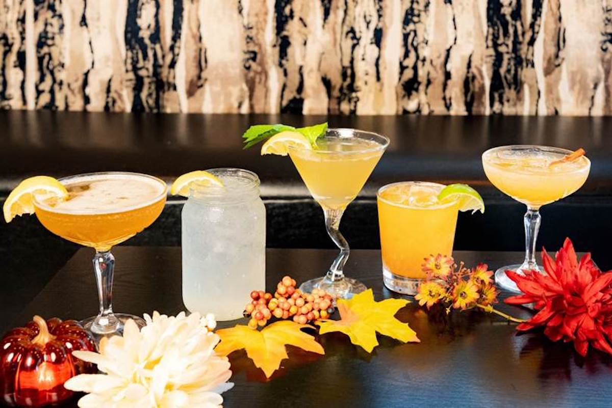 Sips of the season at the Spot Lounge & Bar. | Photo by In-House Social