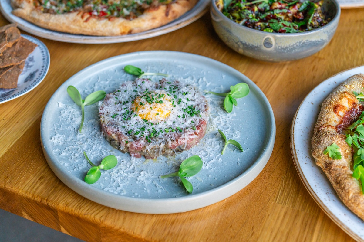 King Mountain wagyu tartare. | Photo by The Greenwich