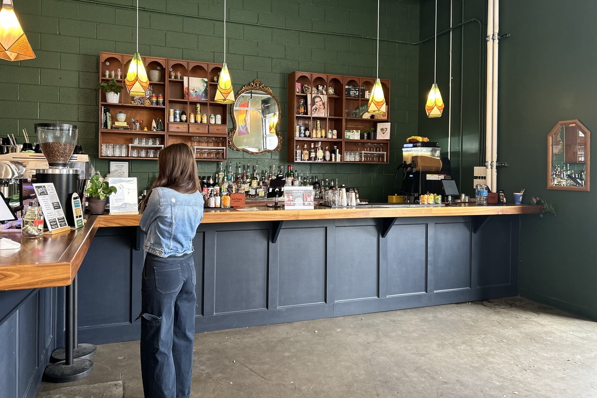 Town Hall Collaborative houses a cocktail bar, coffee shop, and more. | Photo by Abigail Bliss