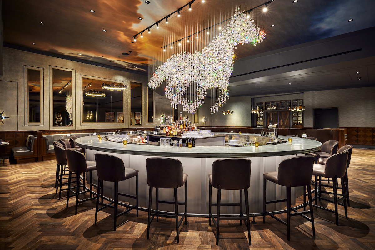 - DiningOut The show-stopping bar at Trick Rider. | Photo by Omni Hotels & Resorts
