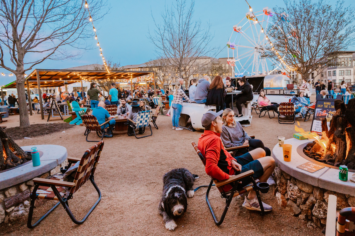 - DiningOut Truck Yard’s whimsical environs are a treat for humans and dogs alike. | Photo by Kearstin Kimmel