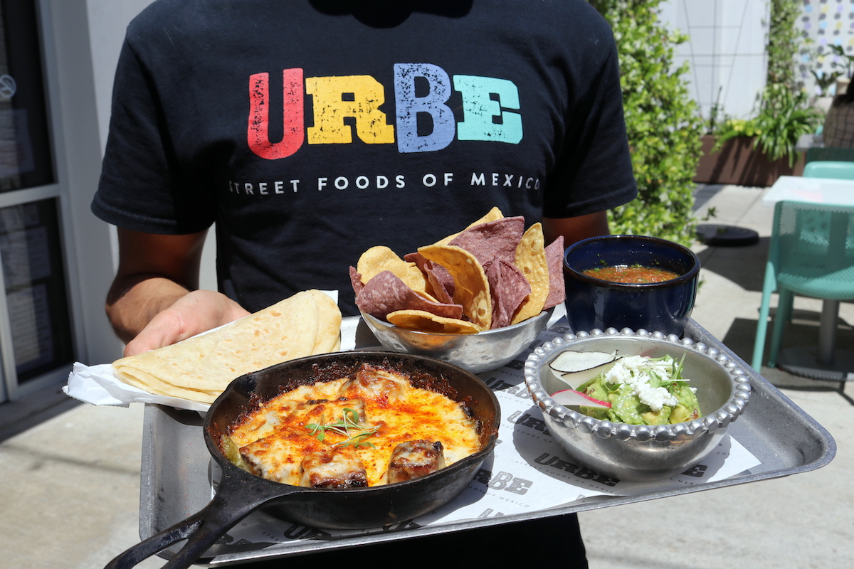 The Urbe trio is $19 during happy hour. | Photo by Urbe