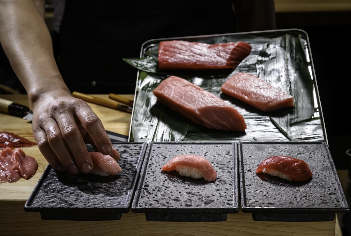 The tuna dinner at Ukiyo is a true baller move this New Years Eve. | Photo courtesy of Ukiyo