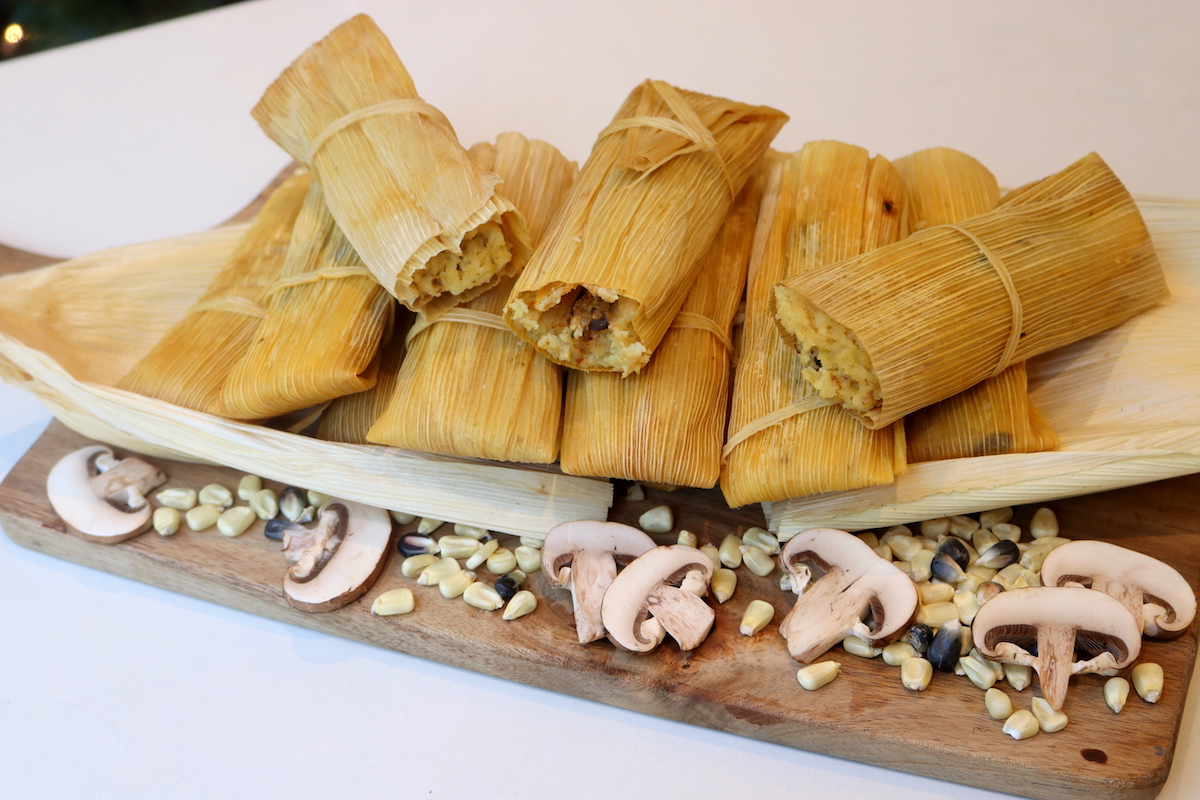 Tamales from Urbe. | Photo by H-Town Restaurant Group