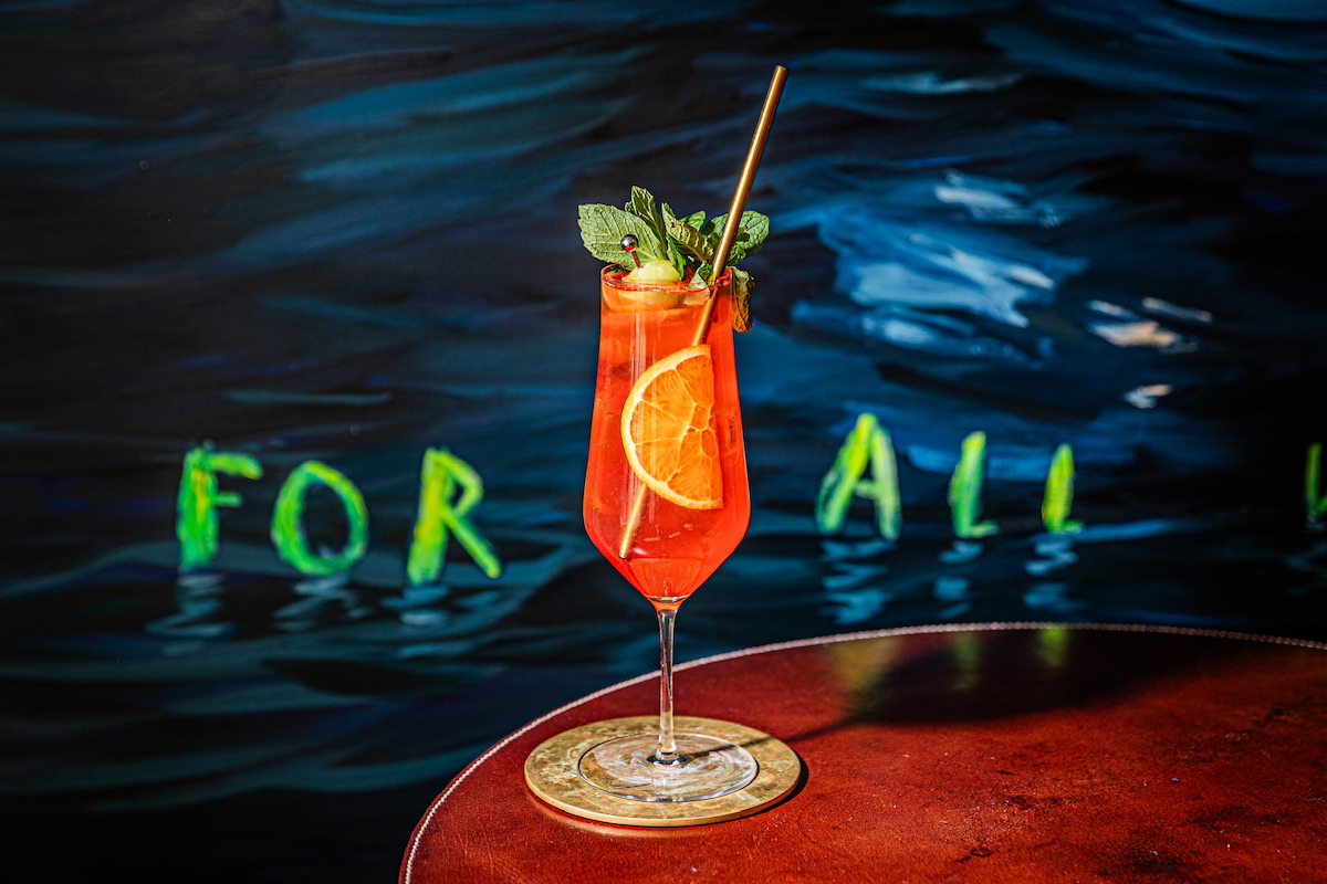Venetian spritz at March. | Photo by Zachary Horst