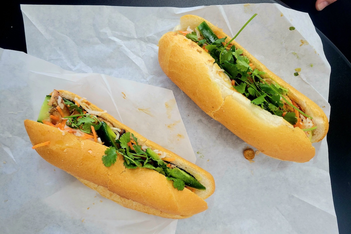 Banh mi paradise at Vinh Xiong Bakery. | Photo by Linnea Covington