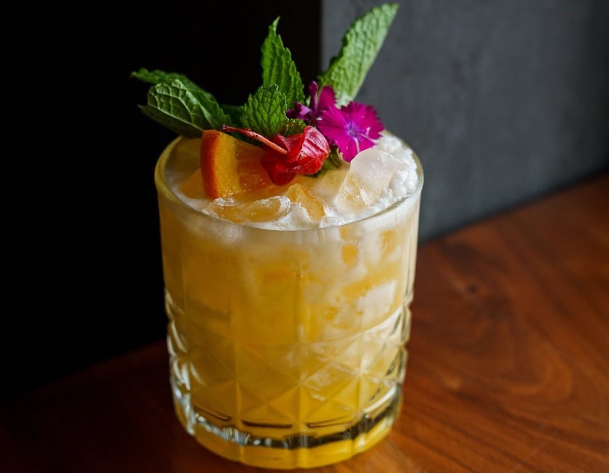 The Maui Mango cocktail at WILD. | Photo by Steven Cromer