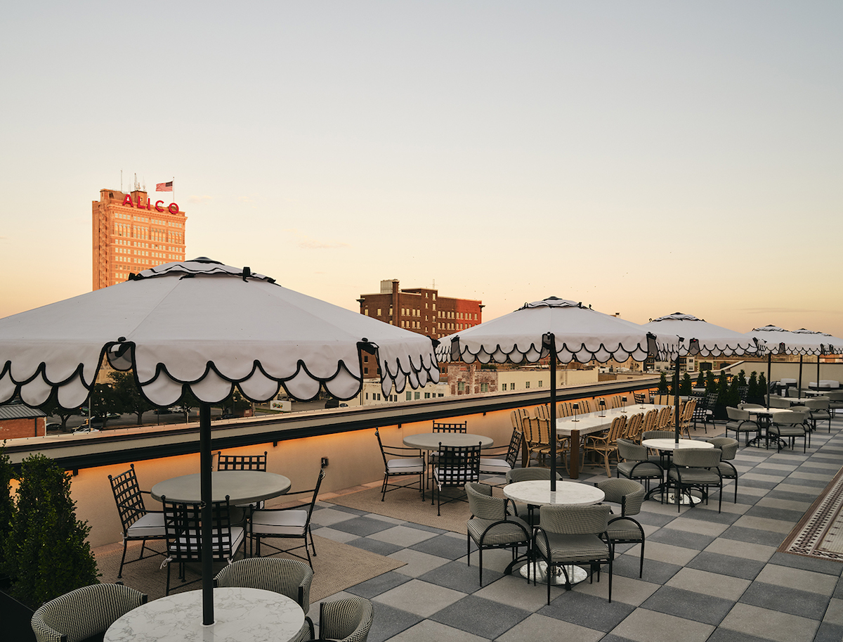 Bertie's on the Rooftop at Hotel 1928. | Photo by Hotel 1928
