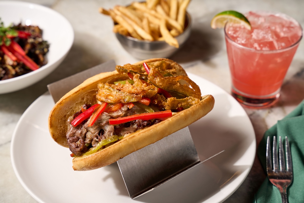 Try the new Wagyu Philly Cheesesteak on the menu at all ViewHouse locations. | Photo by ViewHouse