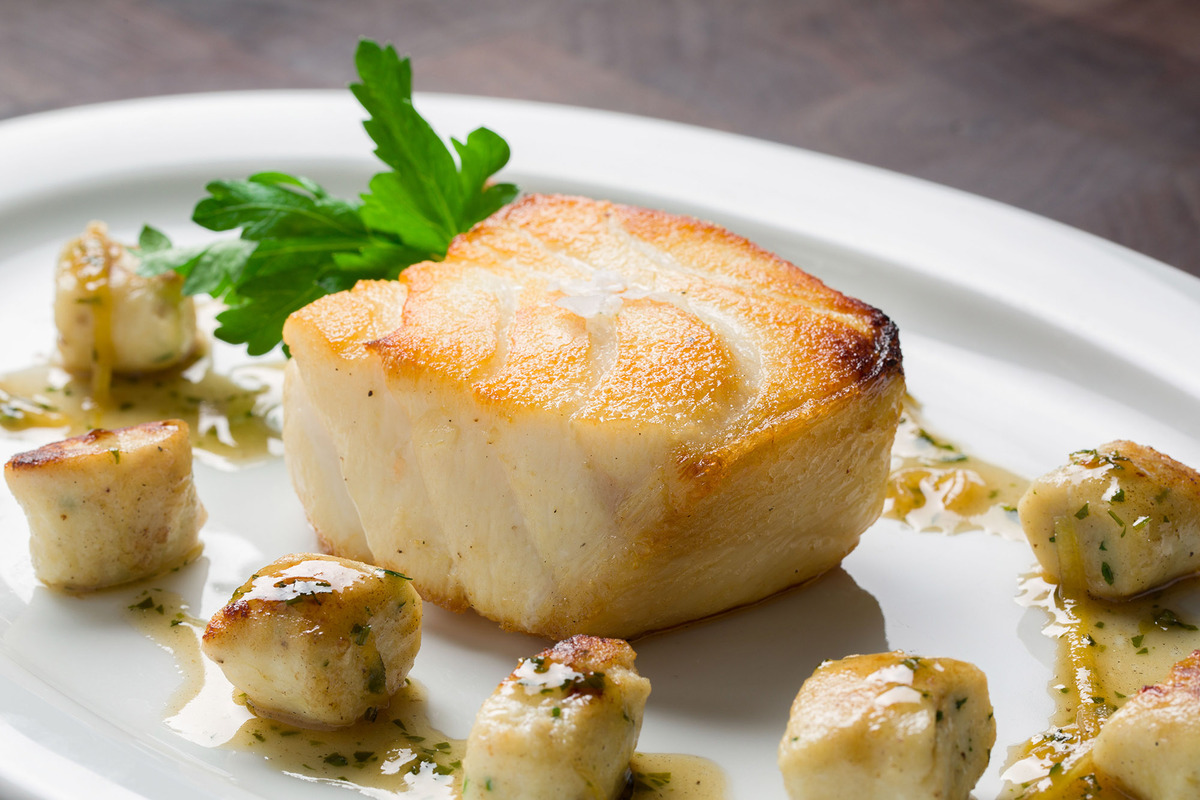 Chilean sea bass is one of Water Grill’s most popular entrees | Photo by Water Grill