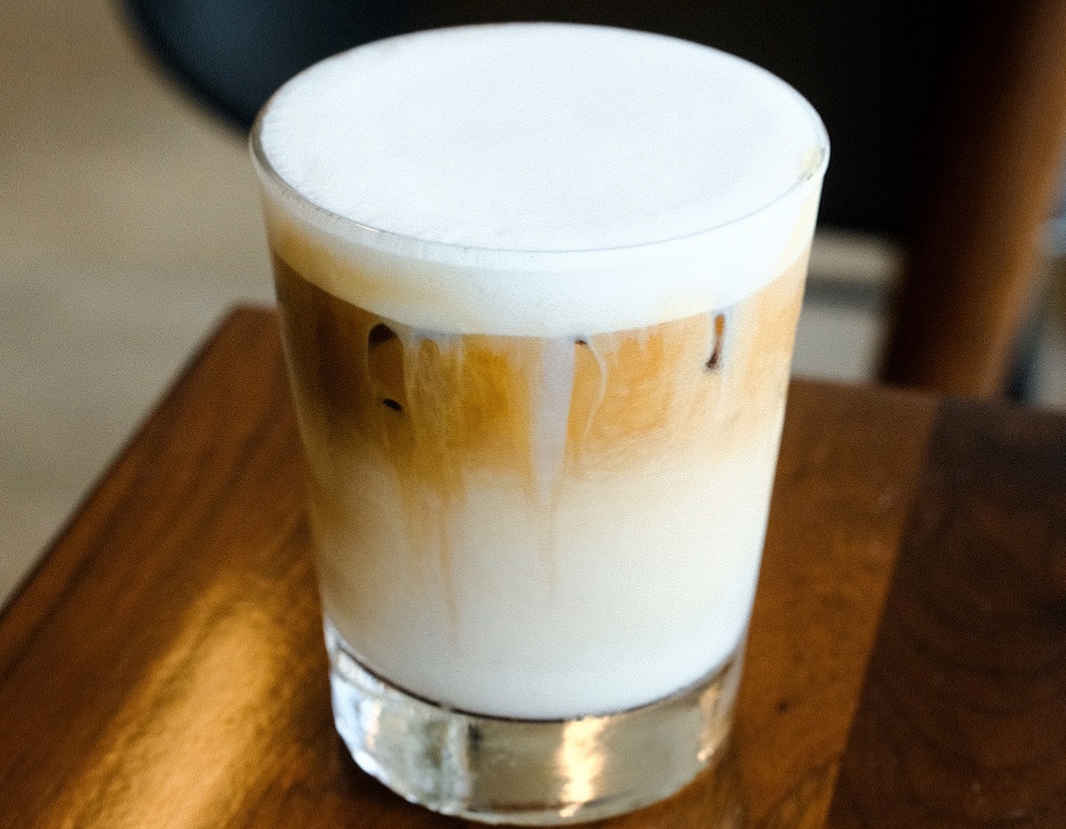 Pistachio latte float at Wayward Coffee Co. | Photo by Wayward Coffee Co.