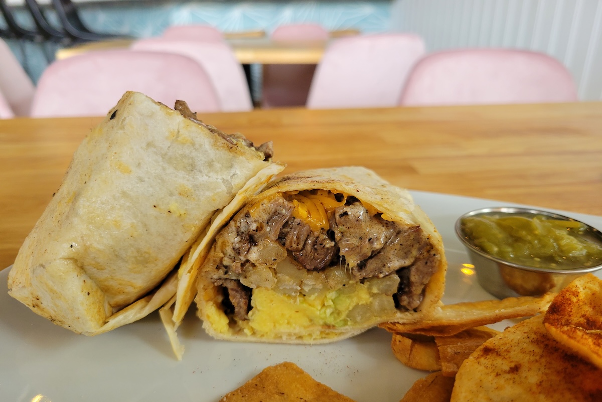 Absolutely craving the Baja Burrito from Wilde right now. | Photo by Linnea Covington