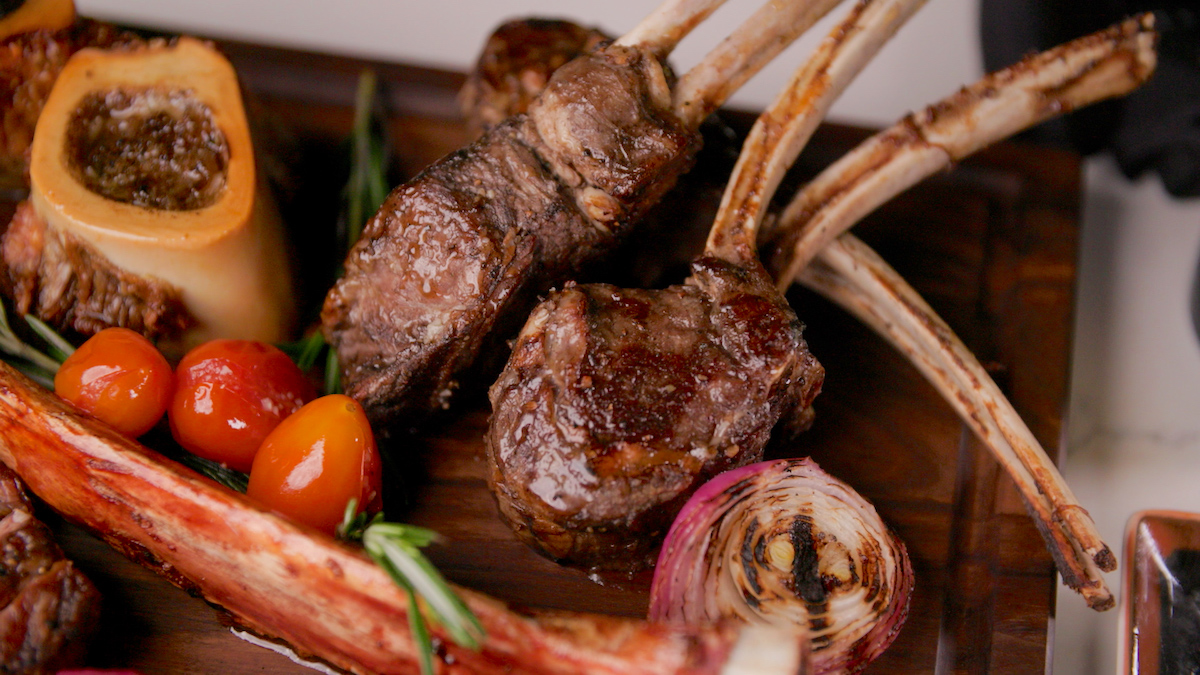 - DiningOut Global Lamb chops at Winsome Prime, formerly the Warwick. | Photo by Culinaire Collective