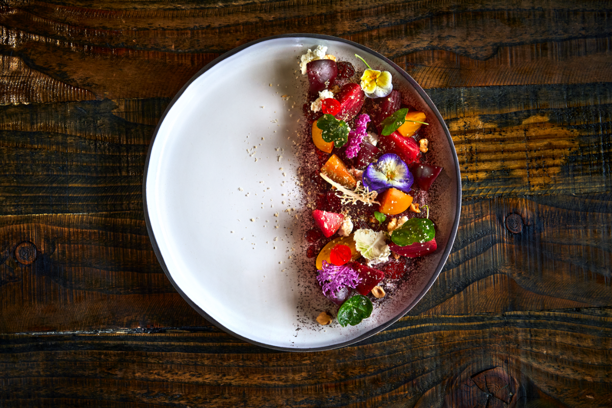 - DiningOut Wyld beet salad. | Photo by The Ritz-Carlton, Bachelor Gulch