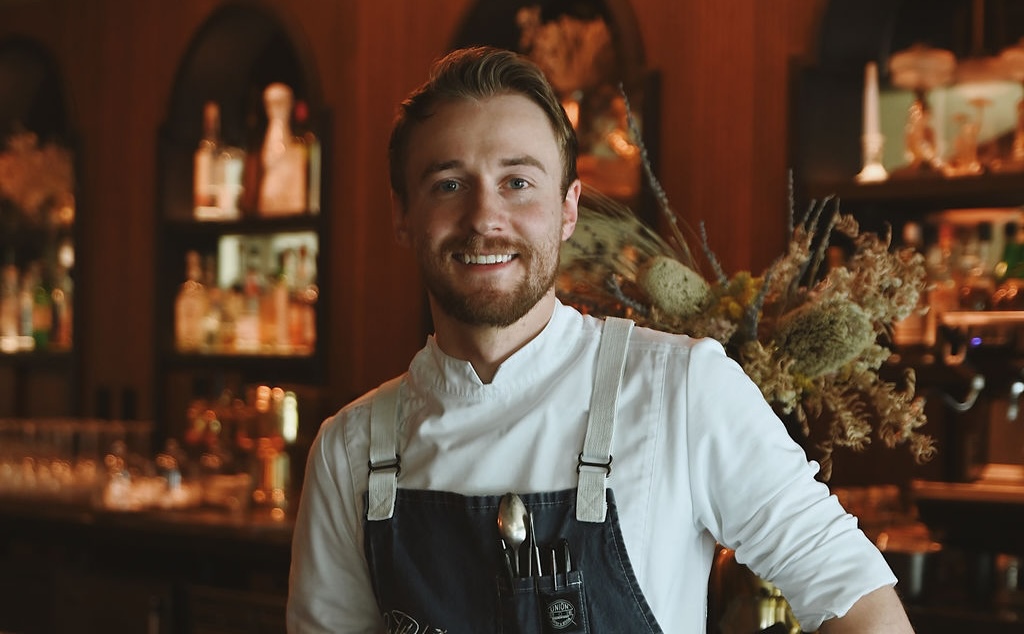 Wildflower chef Aiden Tibbetts. | Photo by Kelly Calvillo