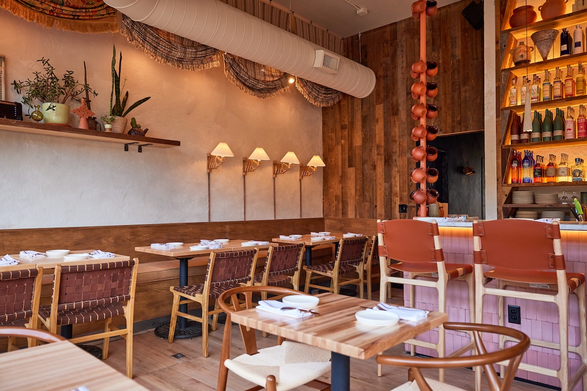 - DiningOut Global Inside Alma Fonda Fina's small LoHi space. | Photo by Alma Fonda Fina