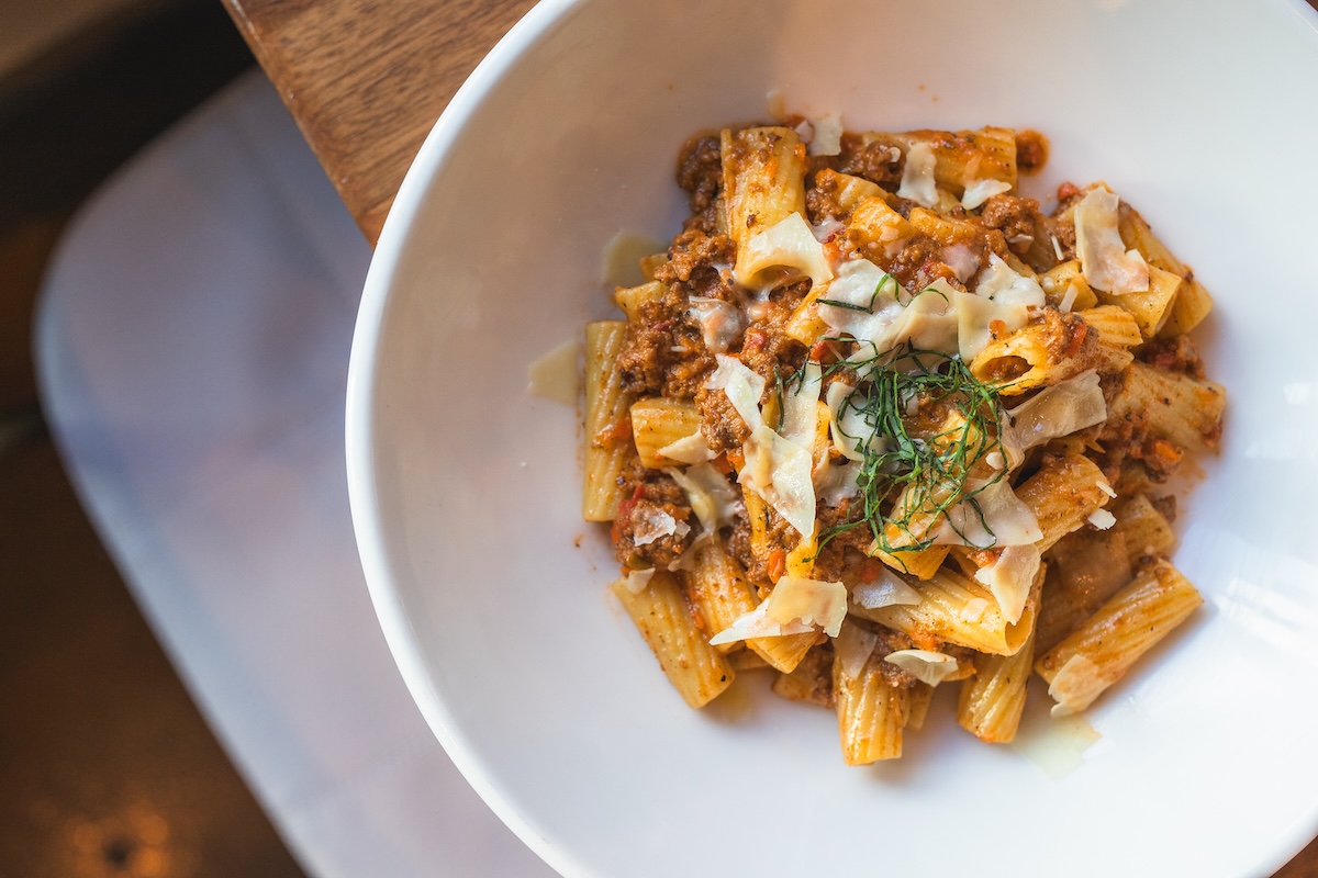 Pasta at Apple Blossom. | Photo by Casey Wilson
