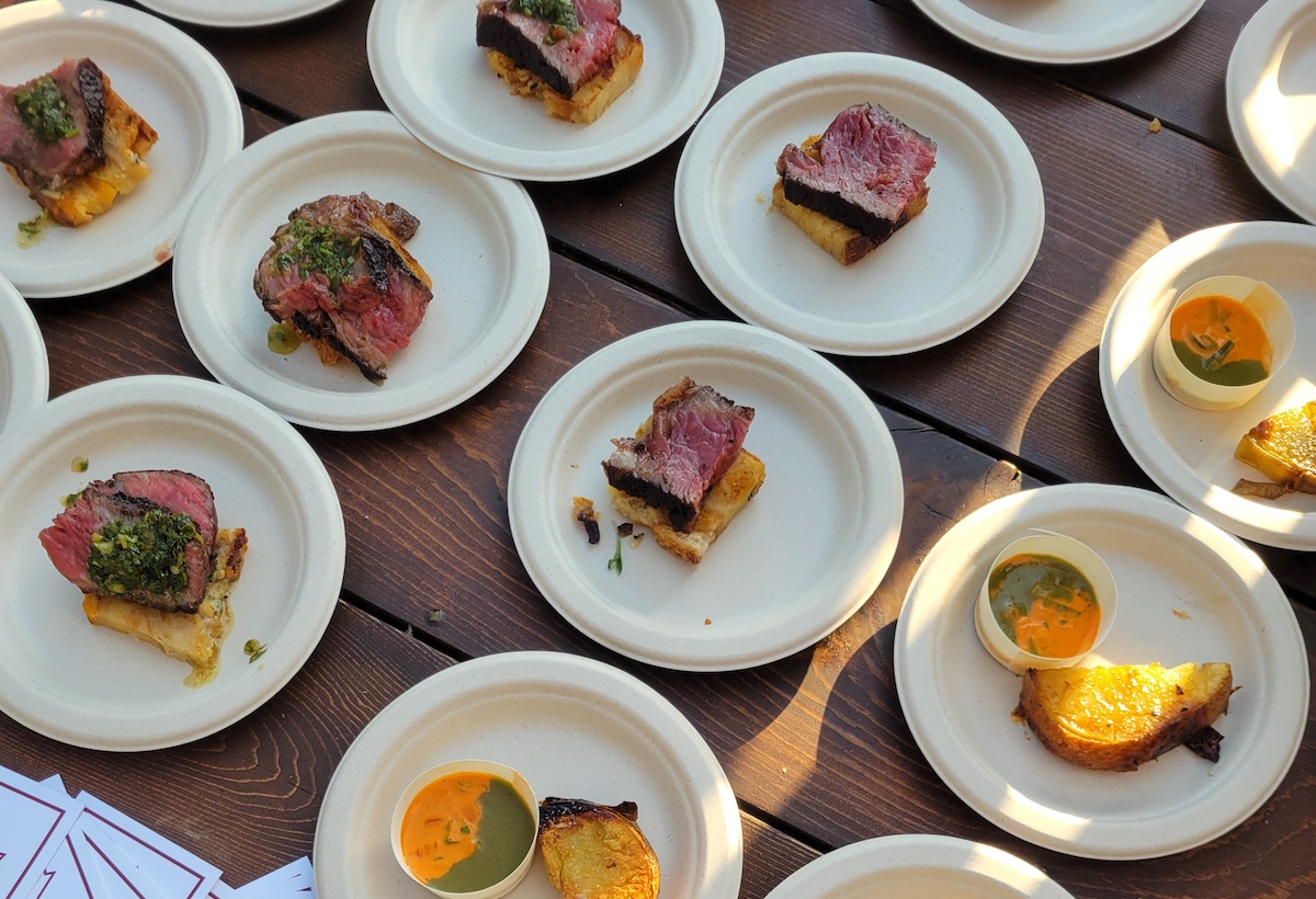 Not only does the Food & Wine Classic in Aspen offer the tents to peruse, but plenty of special dinner events too. | Photo by Linnea Covington