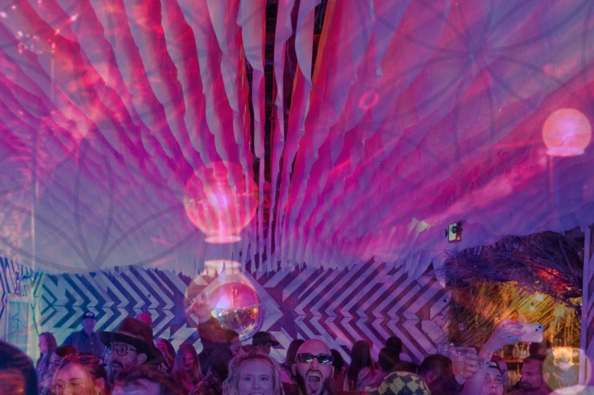 Art is beauty in the multi-room RiNo bar, and it's always changing. | Photo by Beacon