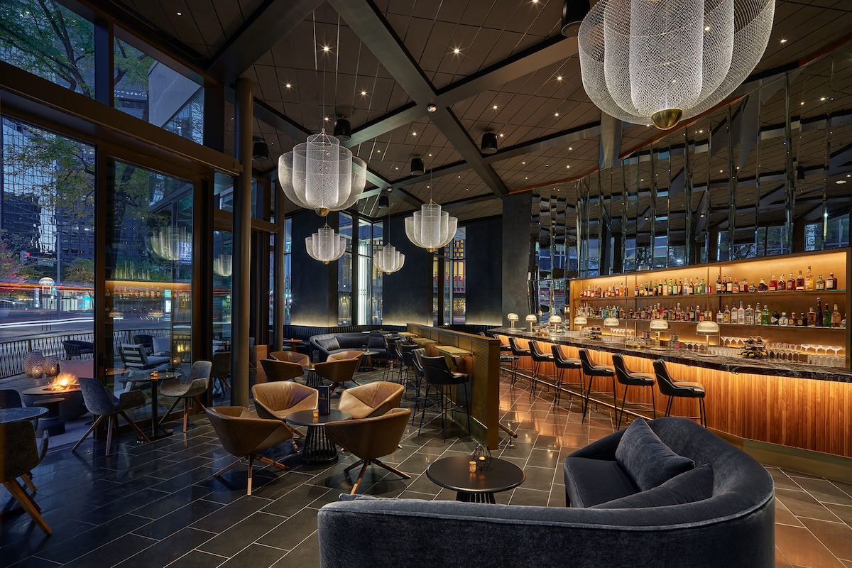 Bezel Cocktail Lounge in the Sheraton Denver Downtown. | Photo by Bezel