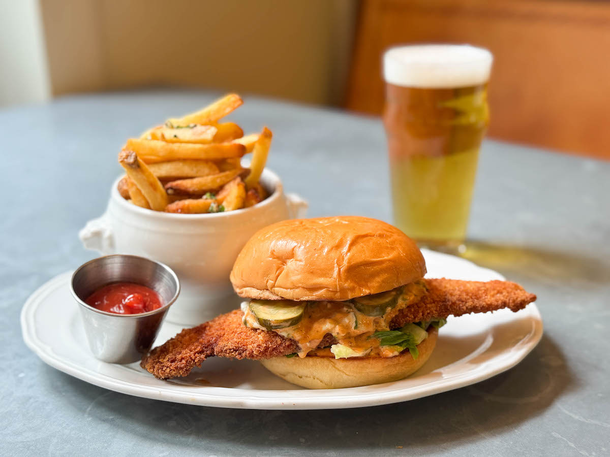 - DiningOut The Skatefish Sandwich at Billy Can Can. | Photo by Billy Can Can