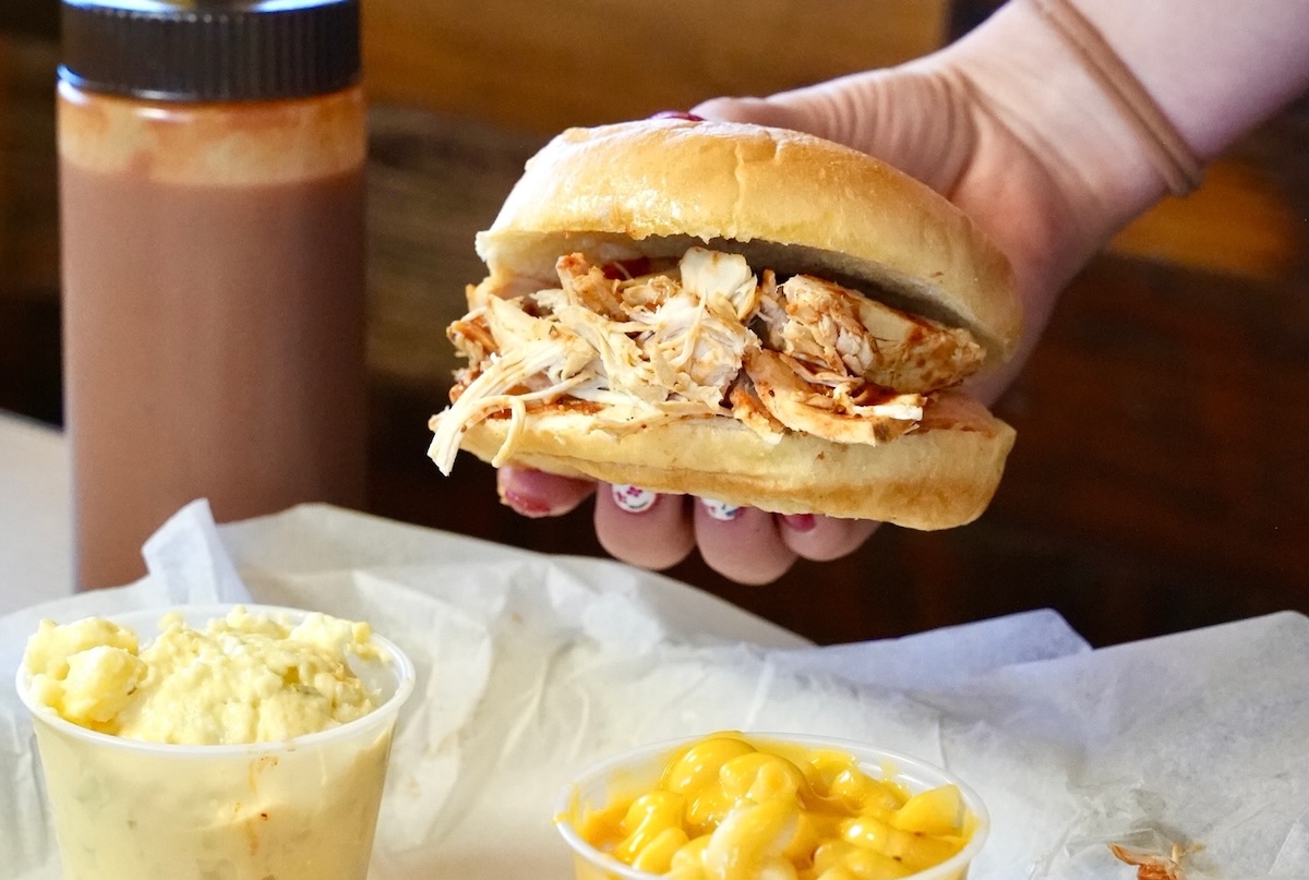 Barbecue for everyone, Brothers BBQ keeps it simple with kid-sized sandwiches that hit just like the grown-up plates. | Photo by Brothers BBQ