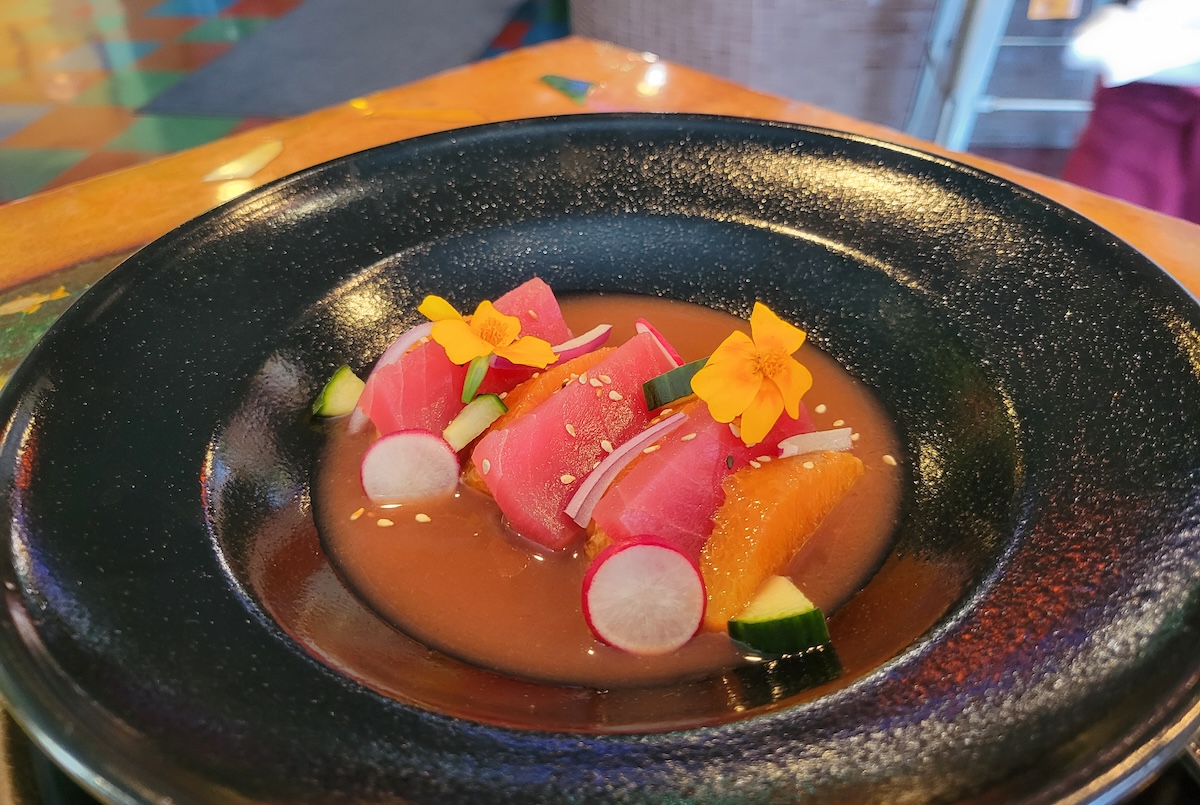 The agua chile at Cafe Brazil. | Photo by Linnea Covington