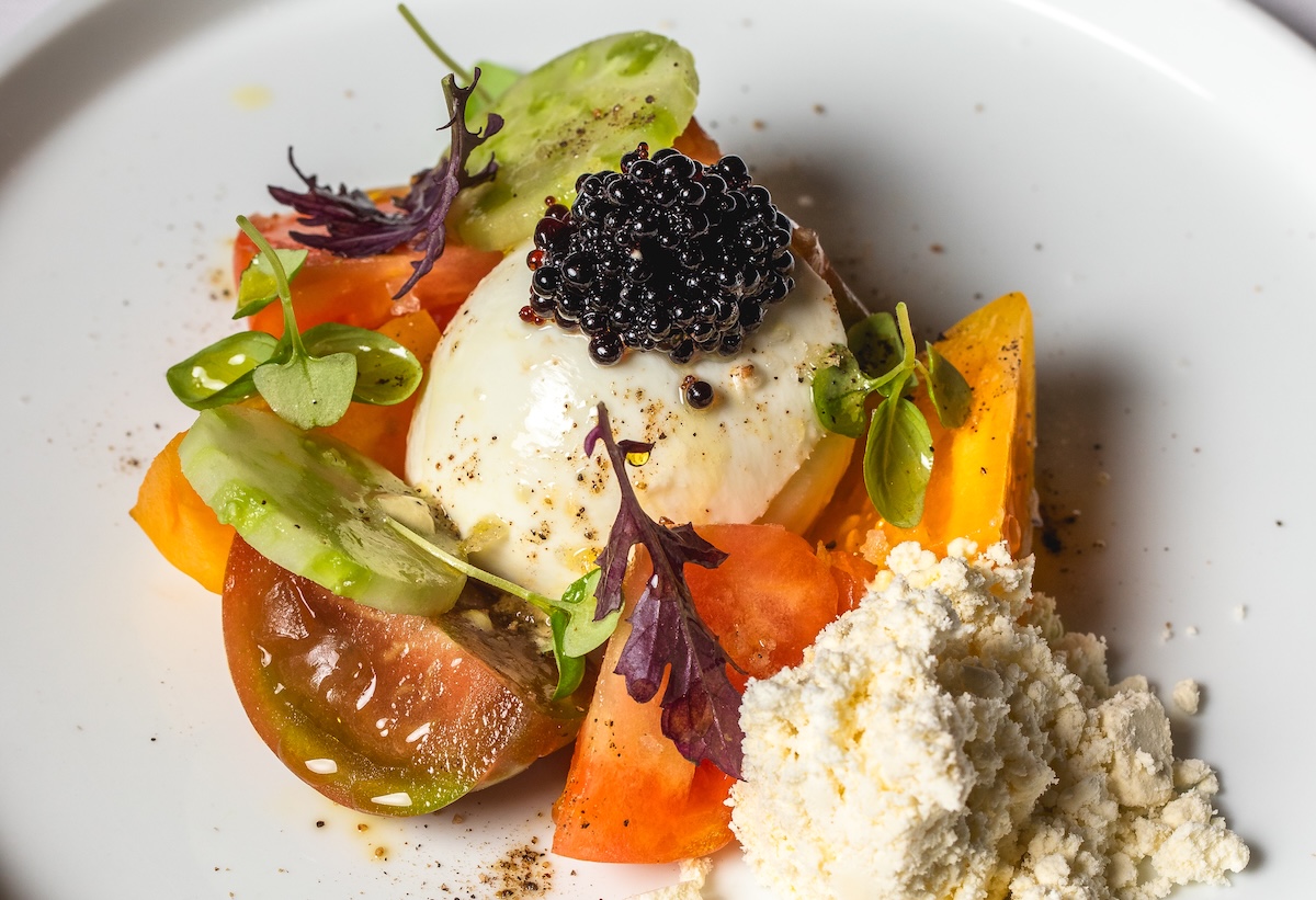 ‘Super’ Caprese is a seasonal salad now available. | Photo by Barolo Grill