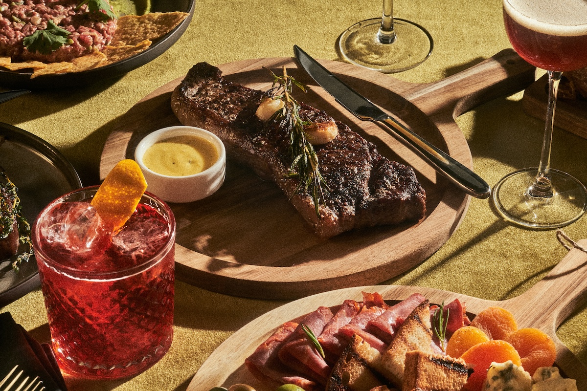 - DiningOut What else says romance like a juicy steak. | Photo by Carne