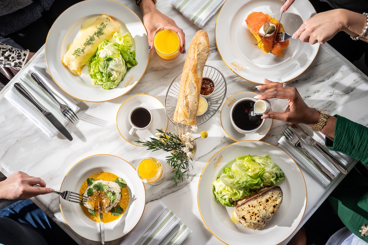A table of delights from Chez Maggy in Denver. | Photo by Marc Fiorito