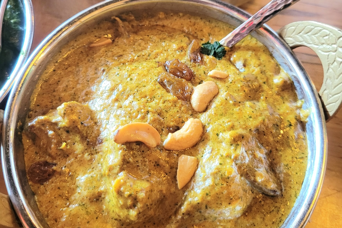 Lamb Korma at Spice Room