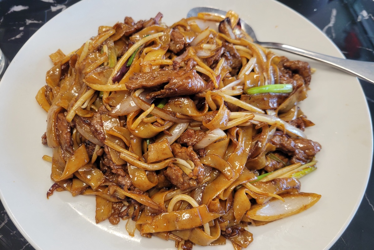 IMG_4462 - DiningOut Go for the beef chow fun at Chopstix Fusion, stay for the dessert. | Photo by Linnea Covington