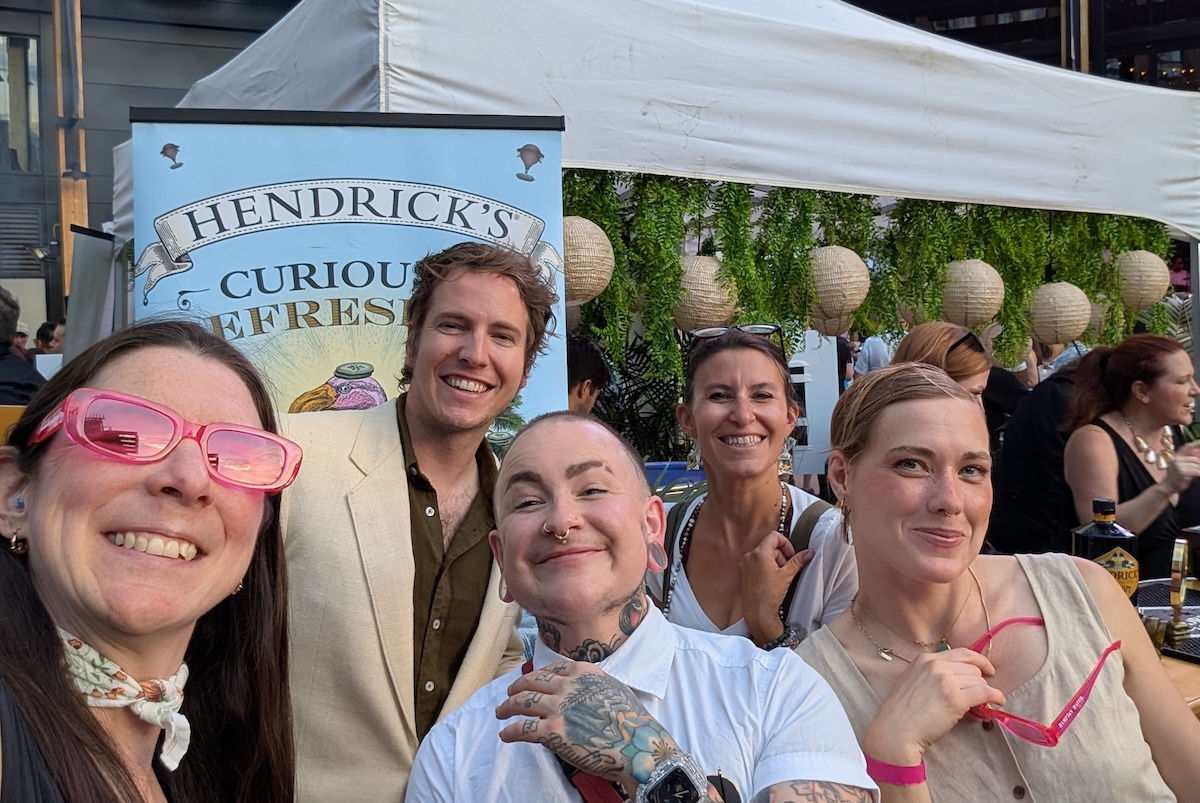 During DiningOut Event's SURF Seafood Competition CHOW set up a green room for the restaurants and bars. | Photo by CHOW