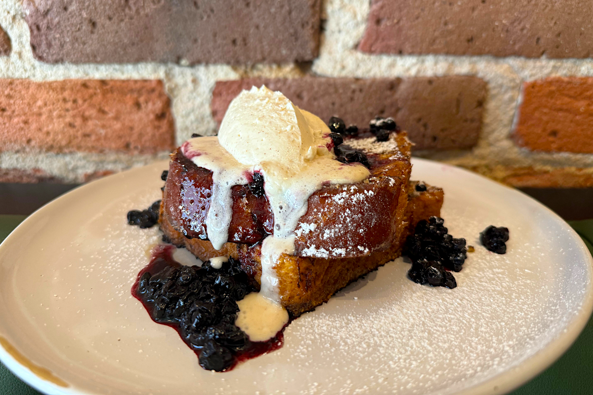 The Brioche French Toast at Church & Union. | Photo by Gaby Reyes