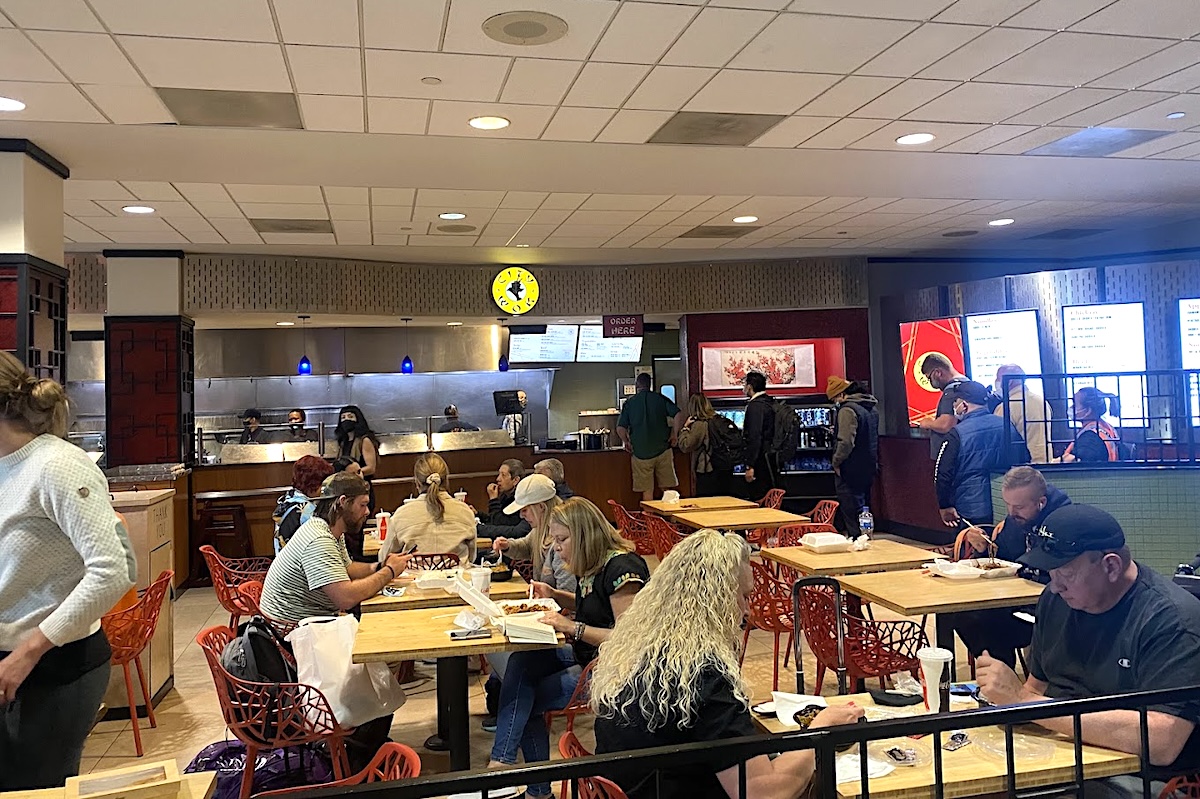 City Wok in the airport delivers fast-food style Chinese. | Photo by Denver International Airport