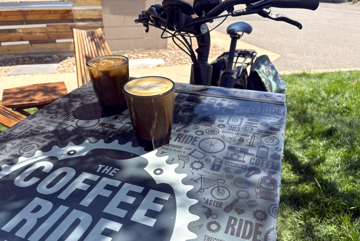 Bikes and caffeine, the perfect summer combo at Coffee Ride in Boulder. | Photo by Mattie Schuler