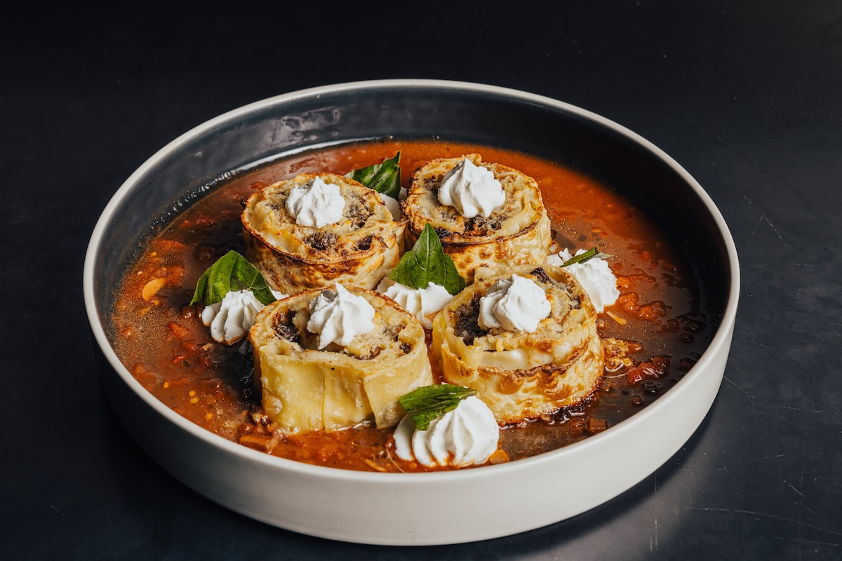 Italian lasagna at Dio Mio. | Photo by Dio Mio