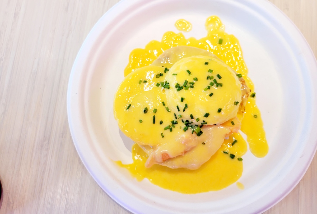 Eggs Inc. has the cheapest Eggs Benedict in town. | Photo by Linnea Covington