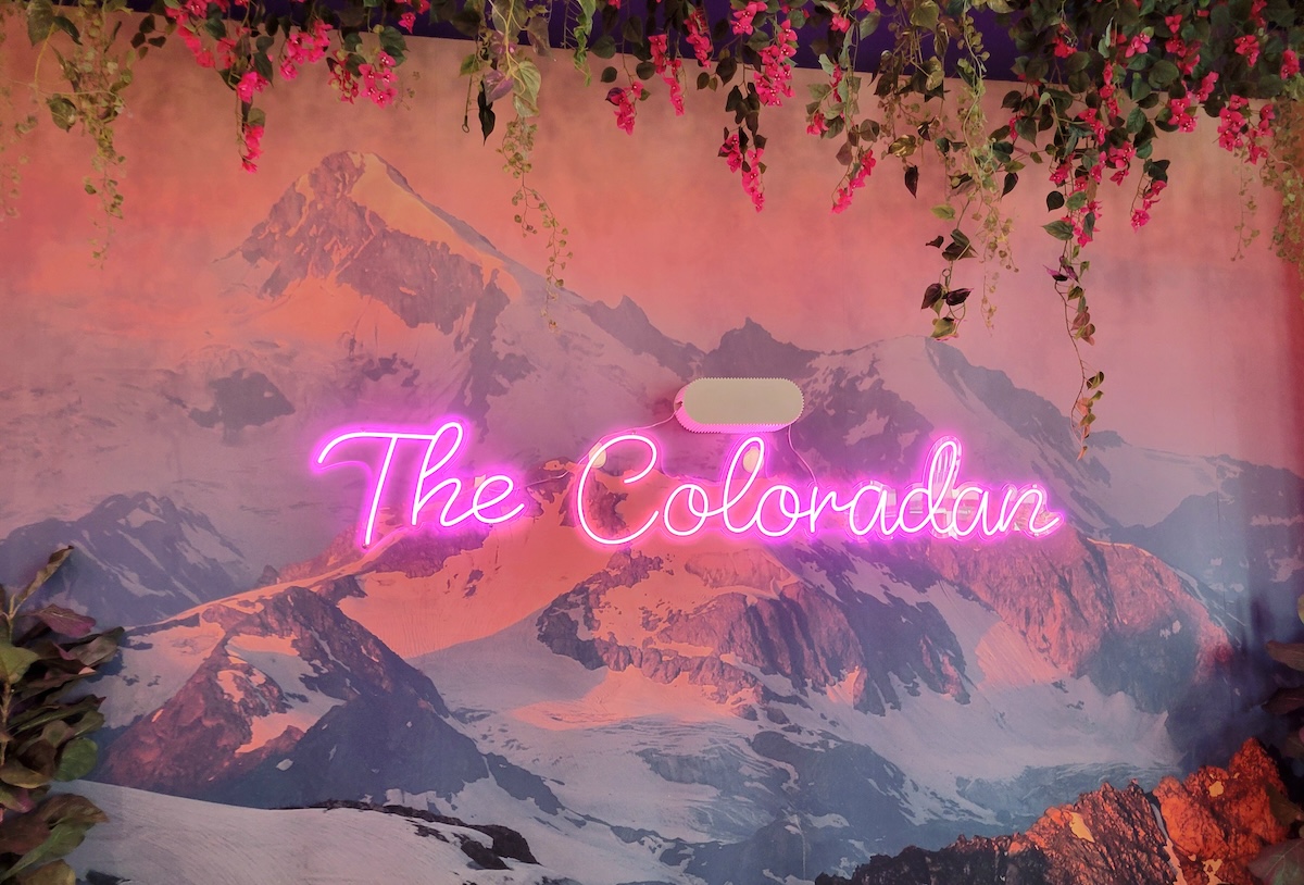 The Spicy Egg Bun and a smoothie. | Photo by Linnea Covington