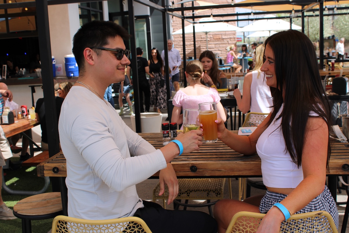 Enjoy the last warm days during the fall festival. | Photo by Flyte Co. Tower