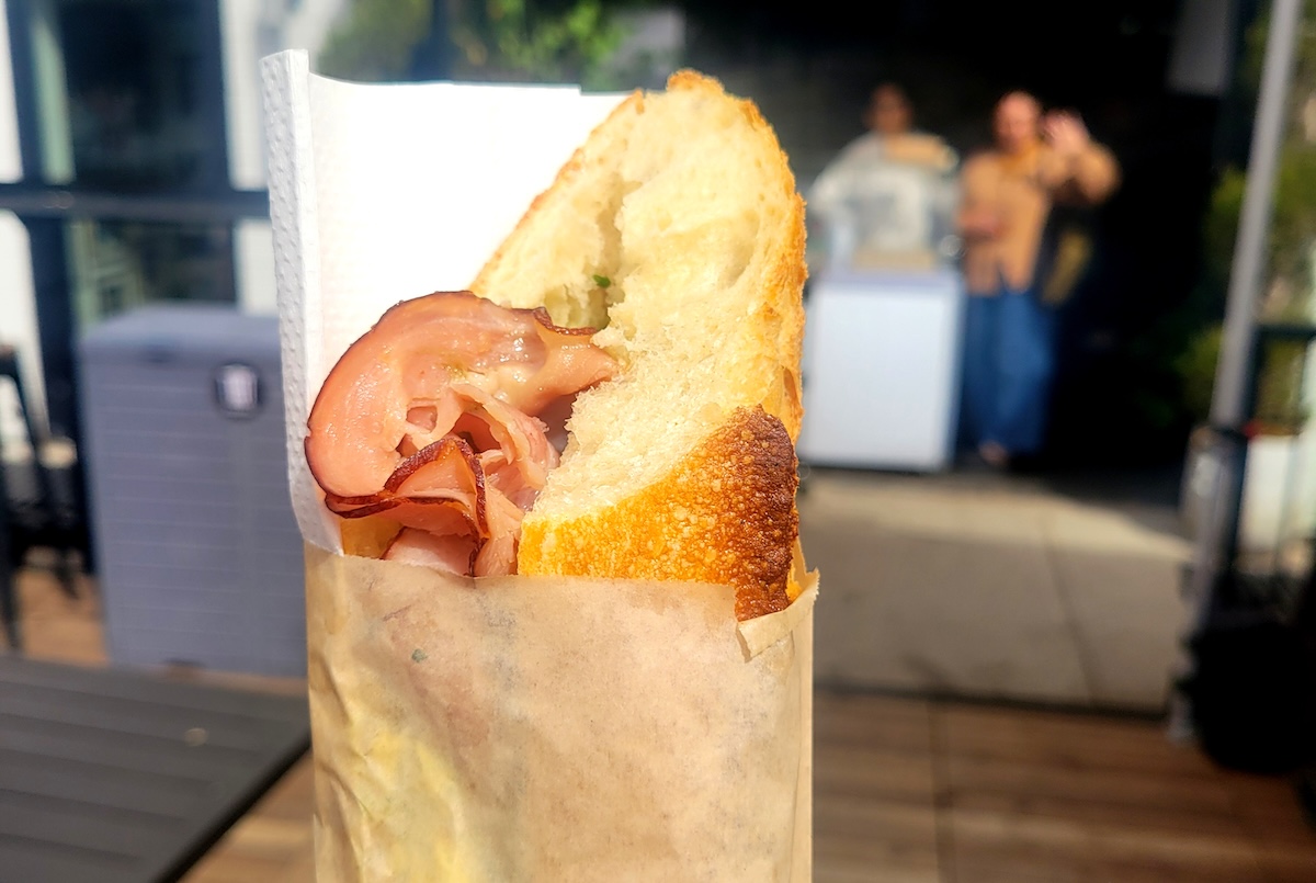 - DiningOut The Jamon y Beurre at GetRights is a simple pleasure. | Photo by Linnea Covington