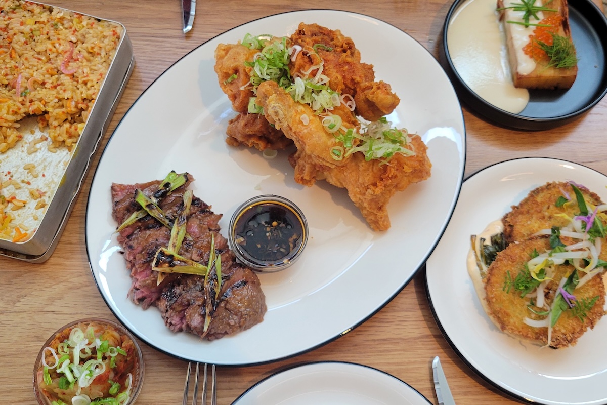 Pair fried chicken and steak with a mocktail at Hey Kiddo. | Photo by Linnea Covington