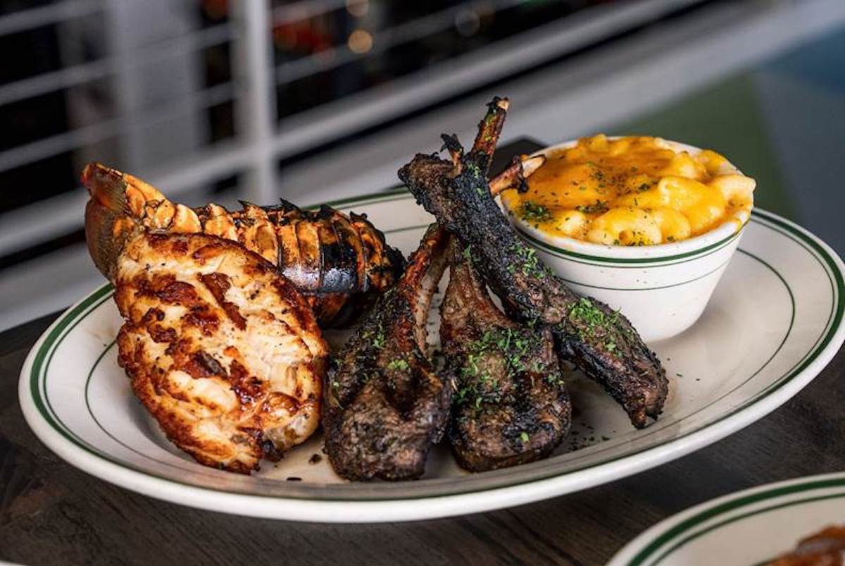 Fried lobster tails and jerk lamb chops from Taste Kitchen + Bar. | Photo by JRMH Photos