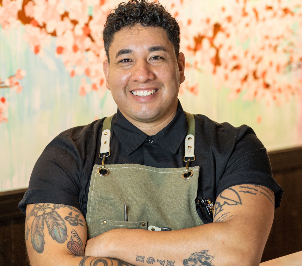 Executive chef Marcos Juarez at Hidden Omakase. | Photo by Hidden Omakase