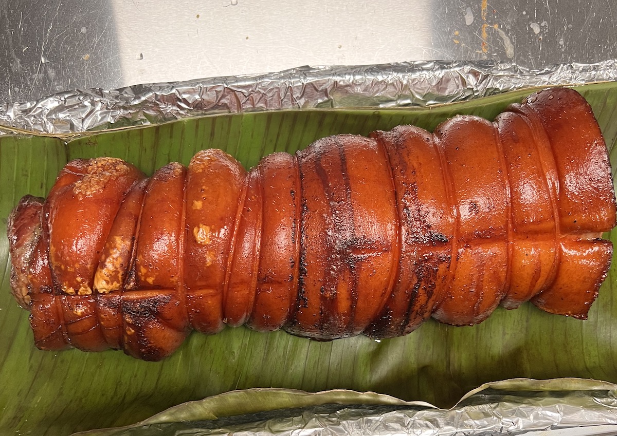 Lechon at DelCiano Pinoy Cuisine. | Photo by DelCiano Pinoy Cuisine