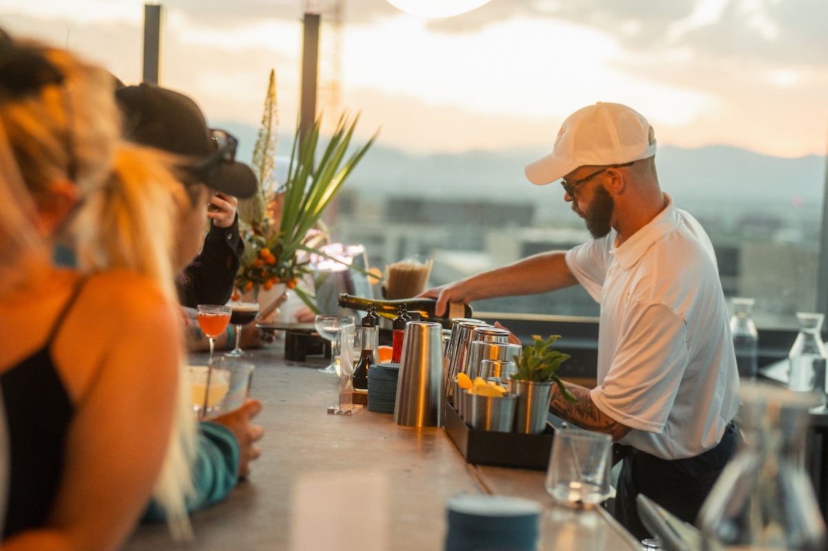 Celebrate the sunset with special events at Kisbee on the Roof. | Photo by Jeff Fierberg